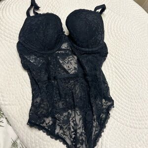 Forever21 small black bodysuit